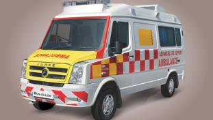 Force Traveller Ambulance C Type 2025 – Basic Life Support Ambulance