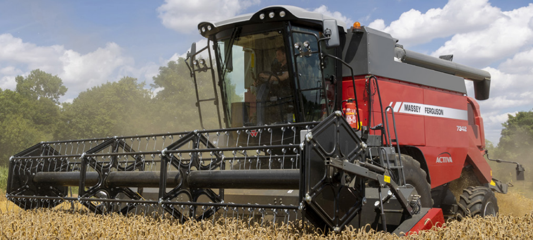 Massey Ferguson Activa 7342 – 185 HP Combine Harvester with 5 Straw Walkers